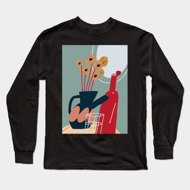 Still Life Long Sleeve T-Shirt by juliealex